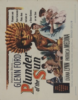 Plunder of the Sun movie poster (1953) metal framed poster