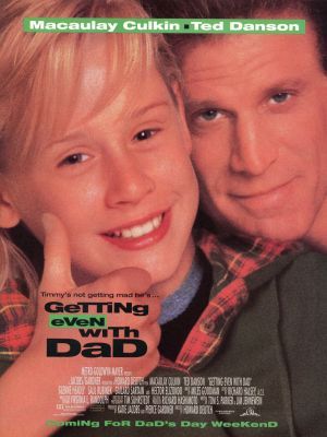 Getting Even with Dad movie poster (1994) metal framed poster
