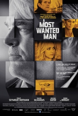 A Most Wanted Man movie poster (2014) wooden framed poster