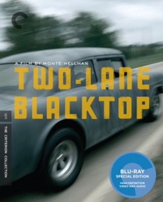 Two-Lane Blacktop movie poster (1971) Stickers MOV_4439ca31