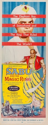 Sabu and the Magic Ring movie poster (1957) poster