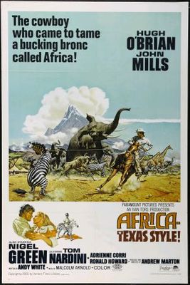 Africa - Texas Style! movie poster (1967) hoodie