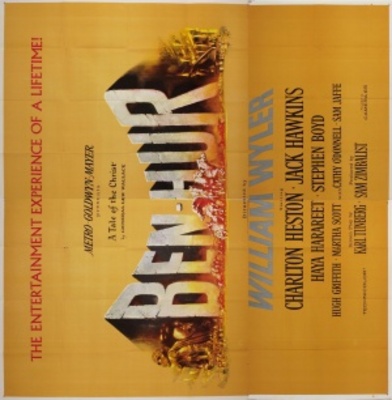 Ben-Hur movie poster (1959) metal framed poster