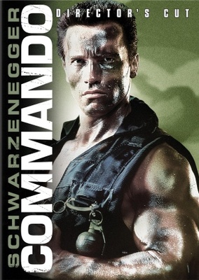 Commando movie poster (1985) canvas poster