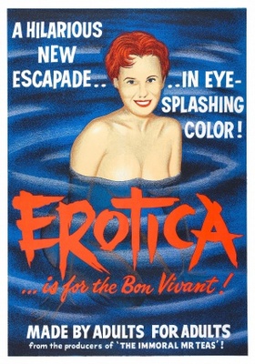Erotica movie poster (1961) poster with hanger