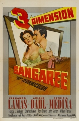 Sangaree movie poster (1953) mug