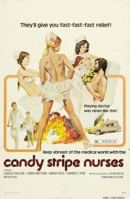 Candy Stripe Nurses movie poster (1974) Mouse Pad MOV_44b643b8