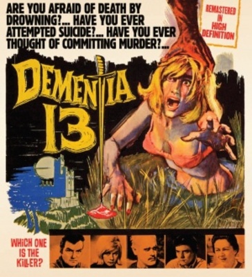Dementia 13 movie poster (1963) t-shirt