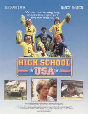 High School U.S.A. movie poster (1983) Mouse Pad MOV_44d1be88