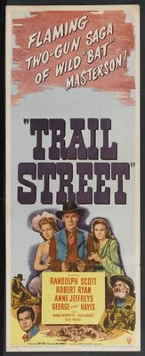 Trail Street movie poster (1947) canvas poster