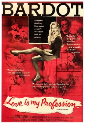 En cas de malheur movie poster (1958) metal framed poster