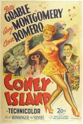 Coney Island movie poster (1943) poster with hanger