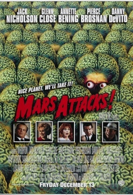 Mars Attacks! movie poster (1996) puzzle MOV_44fe6064