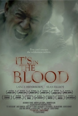 It's in the Blood movie poster (2012) metal framed poster