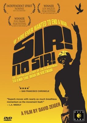 Sir! No Sir! movie poster (2005) poster with hanger