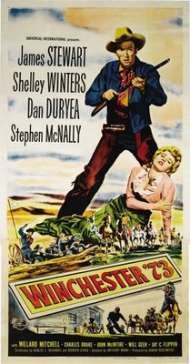 Winchester '73 movie poster (1950) canvas poster