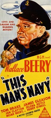 This Man's Navy movie poster (1945) canvas poster