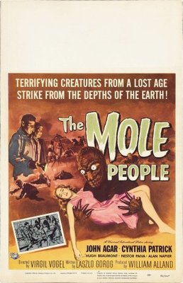 The Mole People movie poster (1956) t-shirt