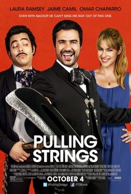 Pulling Strings movie poster (2013) wood print