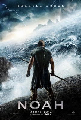 Noah movie poster (2014) wooden framed poster