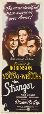 The Stranger movie poster (1946) wooden framed poster