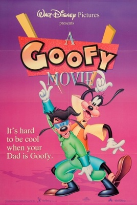 A Goofy Movie movie poster (1995) poster with hanger