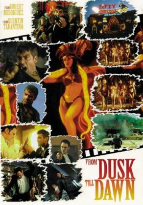 From Dusk Till Dawn movie poster (1996) wooden framed poster