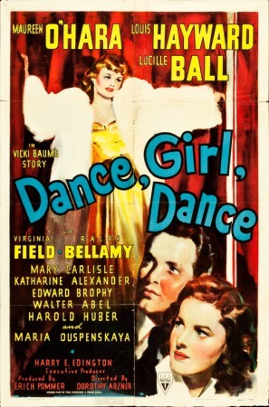 Dance, Girl, Dance movie poster (1940) poster