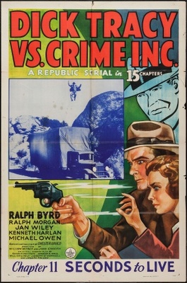 Dick Tracy vs. Crime Inc. movie poster (1941) metal framed poster