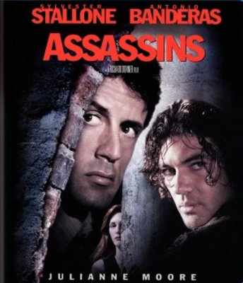 Assassins movie poster (1995) metal framed poster