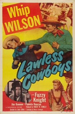 Lawless Cowboys movie poster (1951) sweatshirt