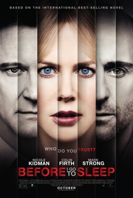 Before I Go to Sleep movie poster (2014) poster