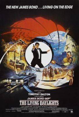 The Living Daylights movie poster (1987) Longsleeve T-shirt