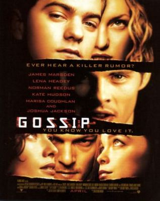 Gossip movie poster (2000) canvas poster
