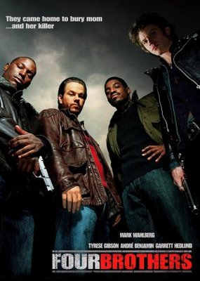 Four Brothers movie poster (2005) canvas poster