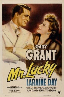 Mr. Lucky movie poster (1943) poster with hanger