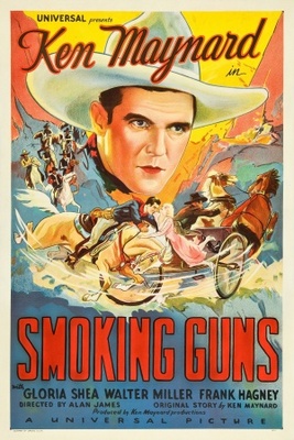 Smoking Guns movie poster (1934) wooden framed poster