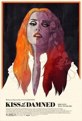 Kiss of the Damned movie poster (2012) wood print