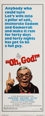 Oh, God! movie poster (1977) poster