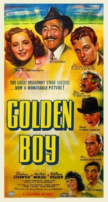 Golden Boy movie poster (1939) wooden framed poster