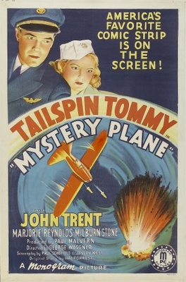 Mystery Plane movie poster (1939) metal framed poster