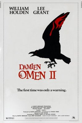 Damien: Omen II movie poster (1978) wooden framed poster