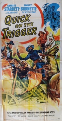 Quick on the Trigger movie poster (1948) Tank Top