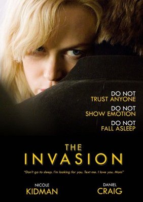 The Invasion movie poster (2007) pillow