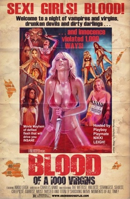 Blood of 1000 Virgins movie poster (2013) mouse pad