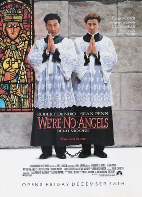 We're No Angels movie poster (1989) poster with hanger