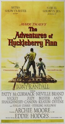 The Adventures of Huckleberry Finn movie poster (1960) poster