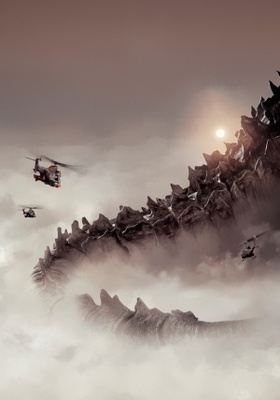 Godzilla movie poster (2014) Stickers MOV_46aaaa9d