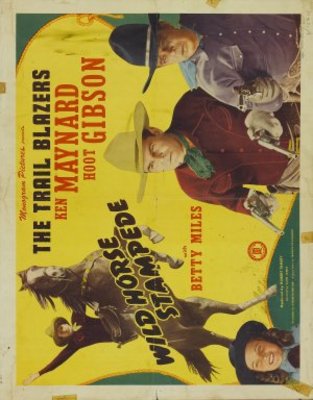 Wild Horse Stampede movie poster (1943) t-shirt