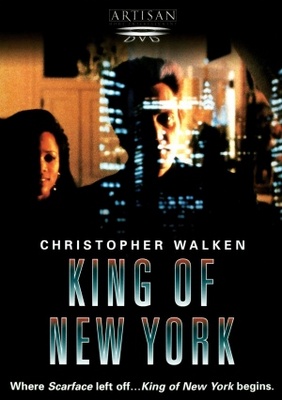 King Of New York movie poster (1990) wood print